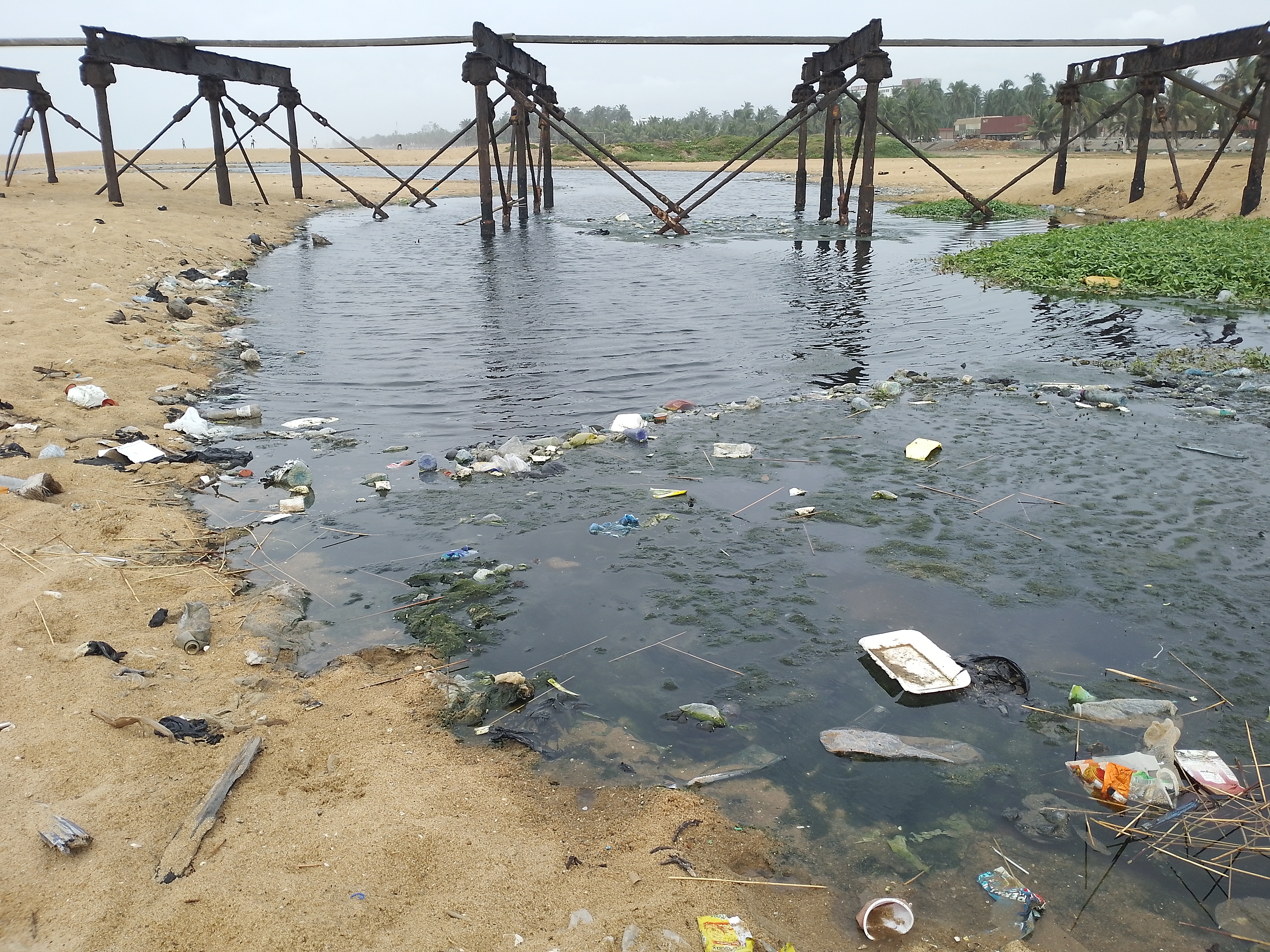 Plage de Lomé : Quand les exutoires étouffent la côte